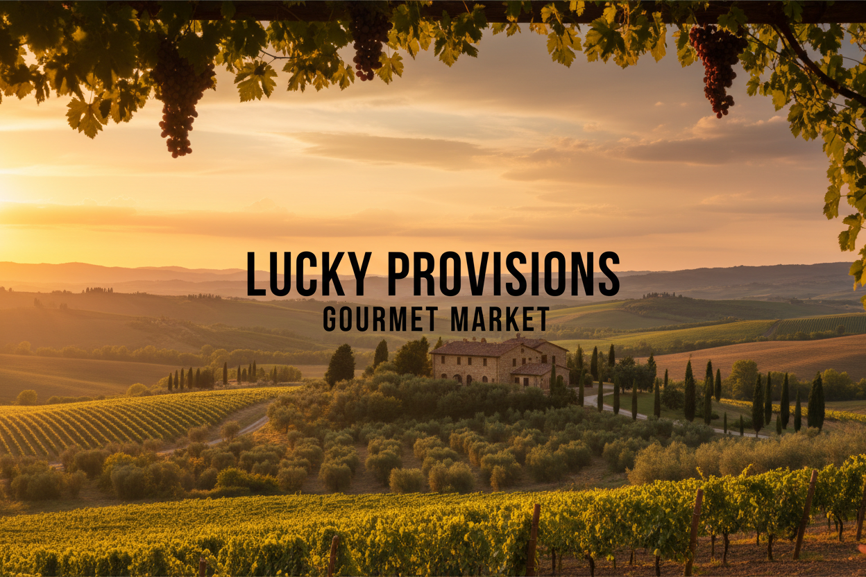 keep it exactly. remove the " Fine italian foods and add "Gourmet Market"